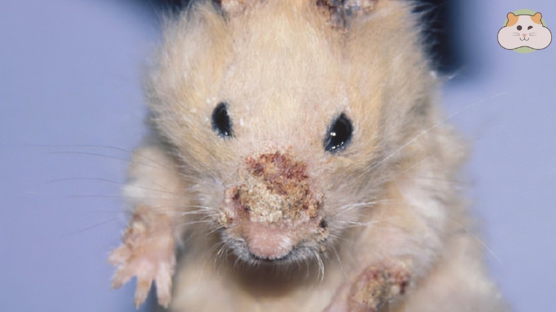Bệnh Ghẻ, bọ chét của chuột hamster