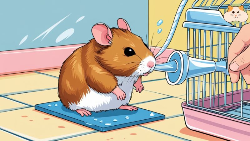 Hành động nhanh chóng và đúng cách khi phát hiện chuột Hamster bị sốc nhiệt