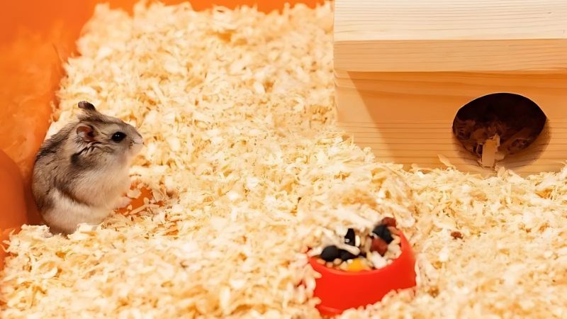 Cho hamster ở riêng