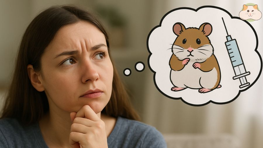 Hamster có cần chích ngừa không