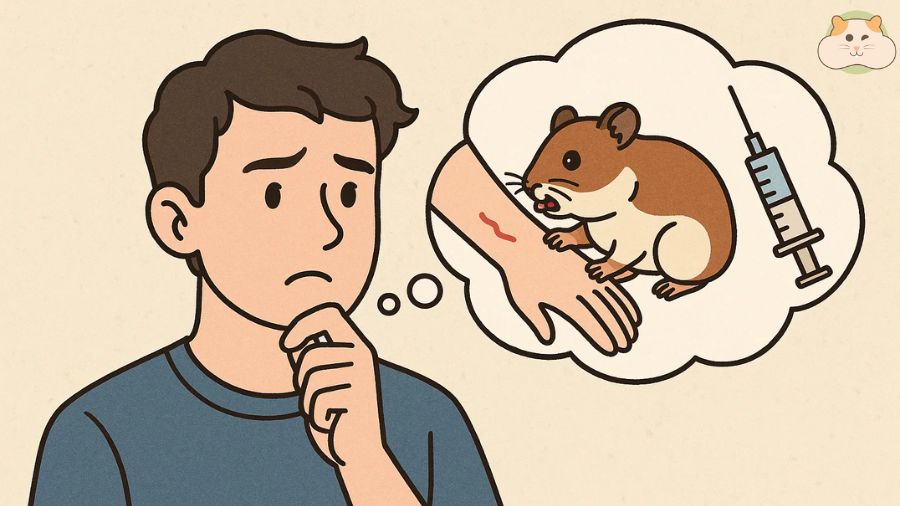 Bị hamster cắn có cần chích ngừa không